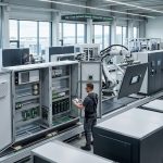 Advanced electrical enclosure manufacturer facility producing industrial control panels and smart enclosure systems for modern industrial infrastructure.